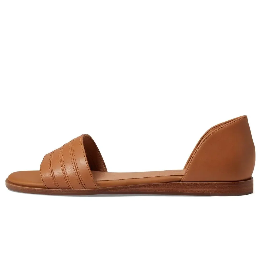 MADEWELL THE NELDA D'ORSAY FLAT DESERT CAMEL 7.5 M
